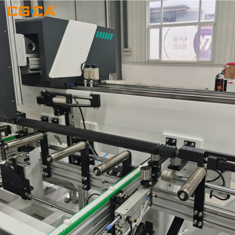 Машина за правење прозорци од алуминиумски профили CNC машина за сечење 6