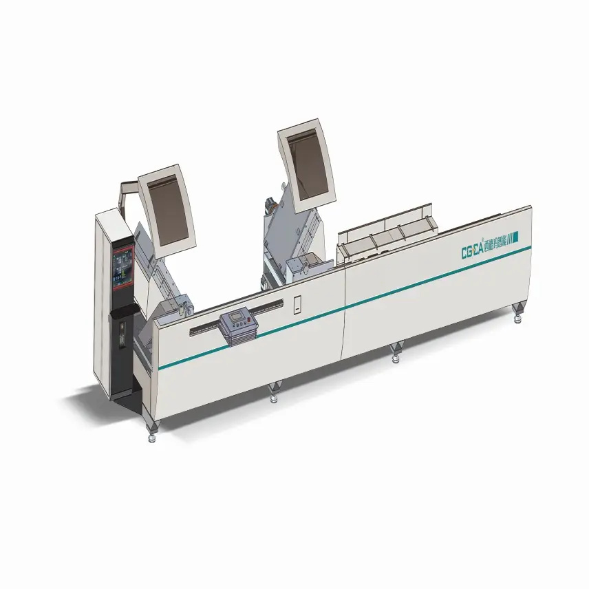 CNC Double Head Variable Angle Cutting Saw for Aluminum Profile