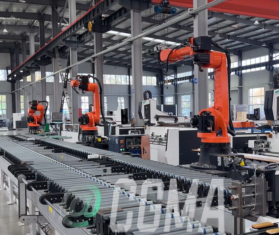automatic production line for aluminum window and door 3