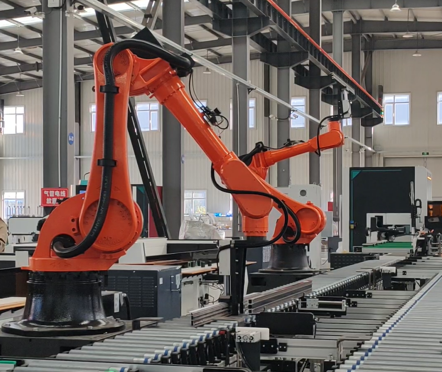 automatic production line for aluminum window and door 4